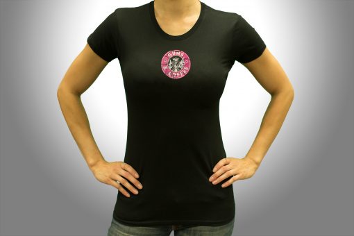 Guns & Coffee Pink Crew Neck