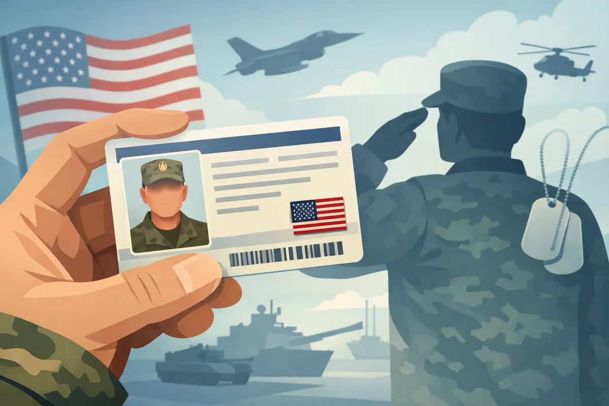 What Does a Veteran Military ID Look Like?