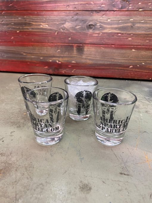 American Spartan Apparel Shot Glasses (Set of Four)