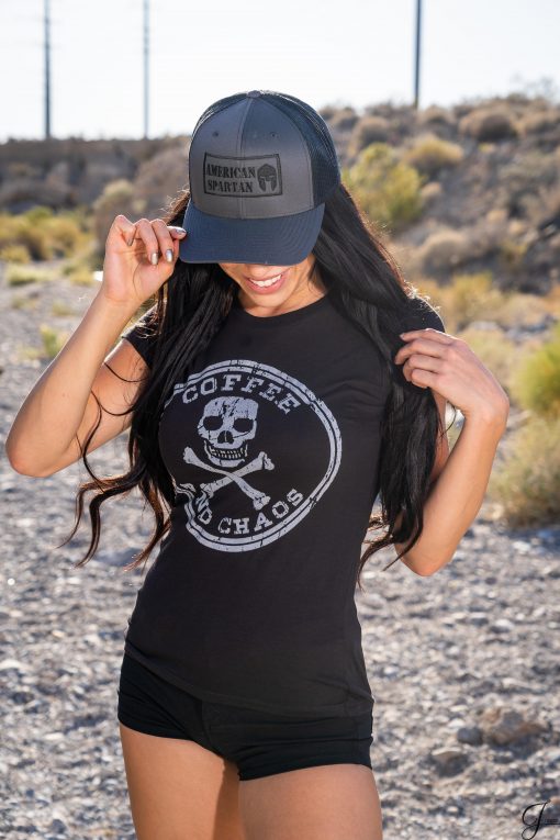 Black Coffee for Women Crew Neck