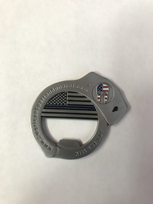 American Spartan Apparel Handcuff Bottle Opener